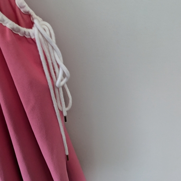 See by Chloe Pink Cut Out Dress Midi Tie - Picture 11 of 16